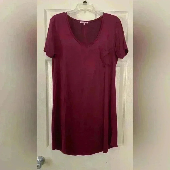 Another Love Suede like dress. Size Large - Picture 1 of 3